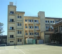 ＜外壁改修工事＞柏市立第二中学校校舎