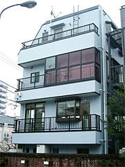 施工後：K様邸（向島）足場／塗り替え／リフォーム