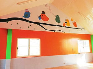 ＜足場・塗替え＞守谷市　幼稚園改修工事
