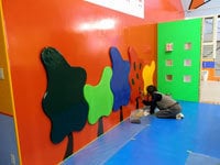 ＜足場・塗替え＞守谷市　幼稚園改修工事