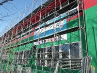 ＜足場・塗替え＞守谷市　幼稚園改修工事
